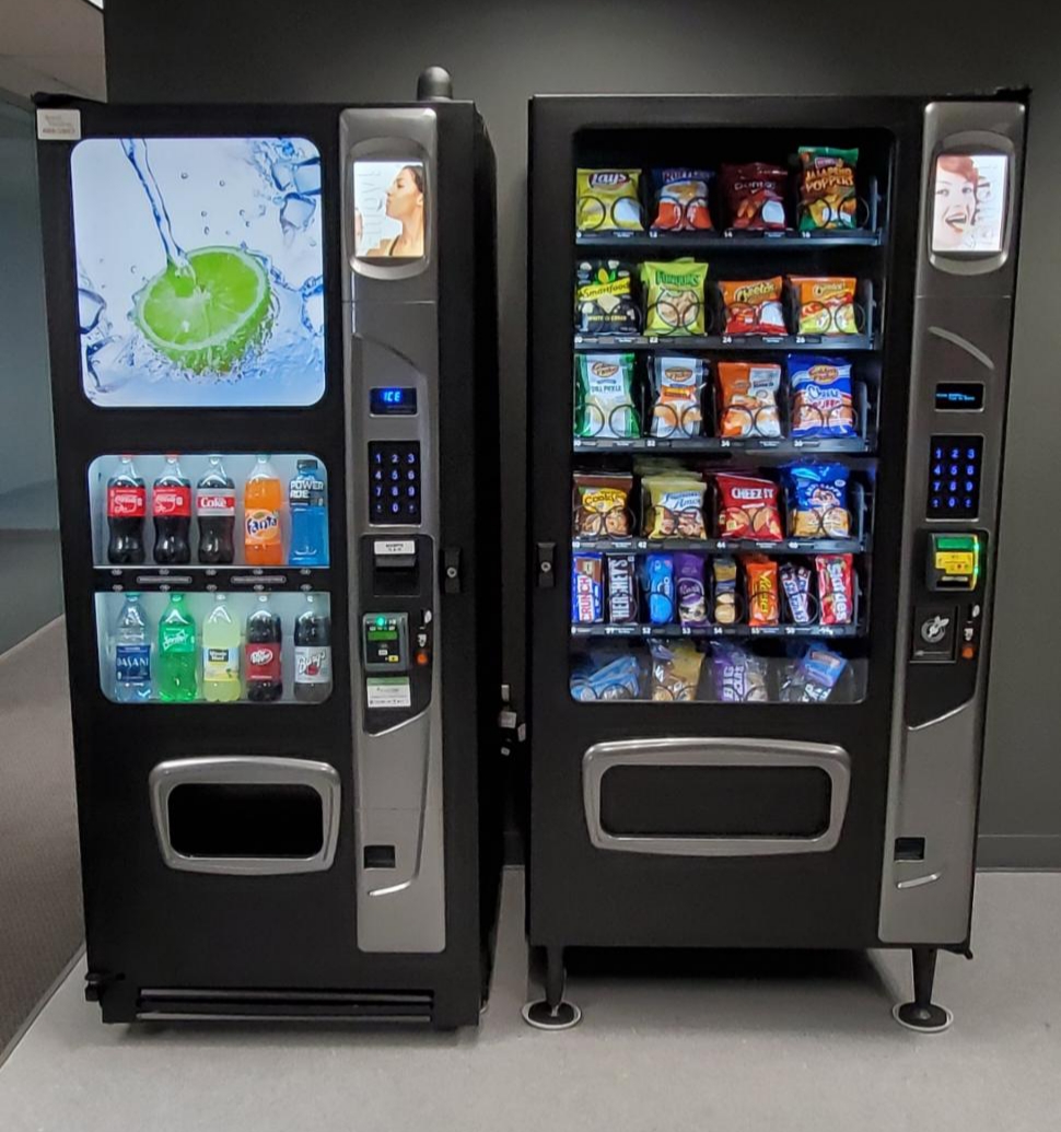 Vending Machines in Employee Break Room